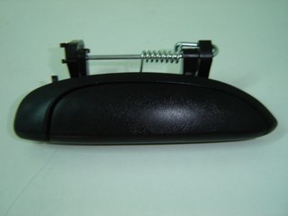 Maneta Puerta Delantera/Trasera IZQUIERDO O DERECHOdo (Negro) para Dacia LOGAN 2004 y Renault CLIO II 1998, CLIO II 2001, MEGANE I 1996, MEGANE I 1999, SCENIC I 1996 y SCENIC I 1999