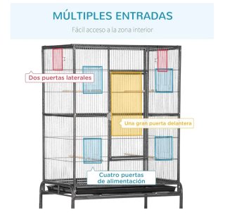 Jaula grande para pájaros nueva en caja