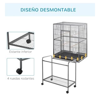 Jaula grande para pájaros nueva en caja