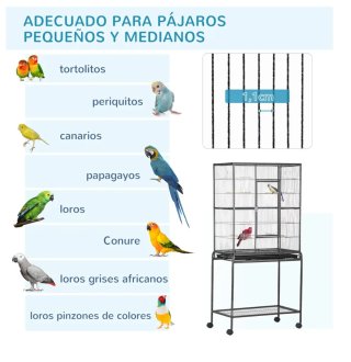 Jaula grande para pájaros nueva en caja