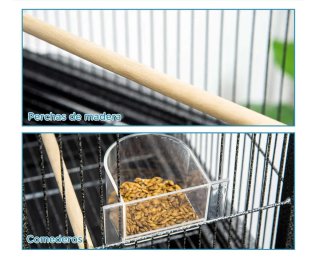 Jaula grande para pájaros nueva en caja