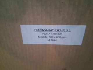 Espejo Baño 80x80 cm nuevo en la caja sin estrenar
