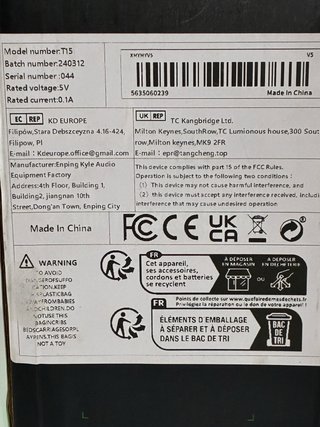 Micrófono USB Condensador Gaming Negro