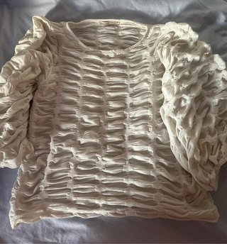 Blusa Purificación García Blanca