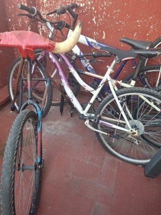 Bicicleta infantil morada