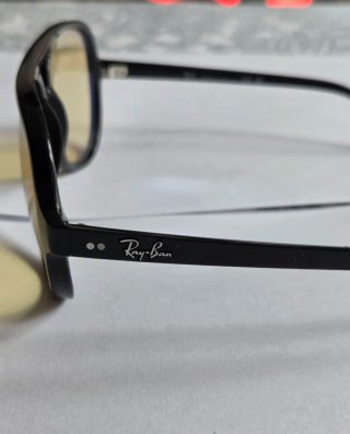 Gafas de sol Ray-Ban aviador negras