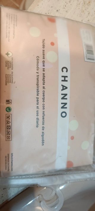 Lote 3 bragas Channo Algodón Talla XL