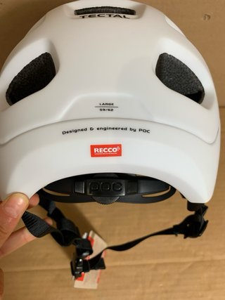 Casco Bicicleta Poc Tectal Hydrogen White Matt T-L