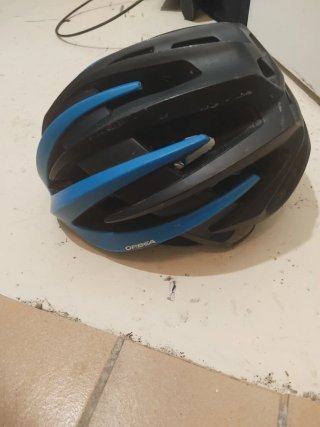Casco de Ciclismo Negro y Azul