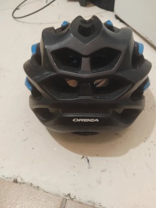 Casco de Ciclismo Negro y Azul