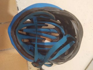 Casco de Ciclismo Negro y Azul