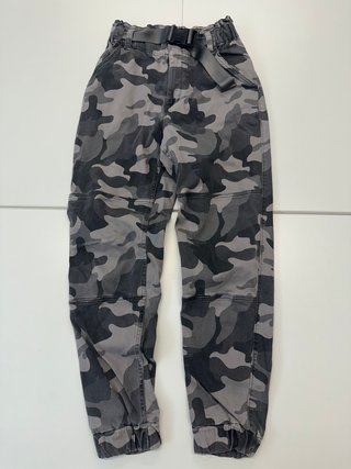 Pantalón Hollister camuflaje gris mujer