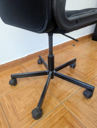 Silla de oficina Ikea negra