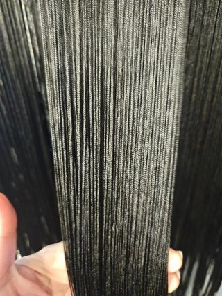 Capa flamenca negra flecos