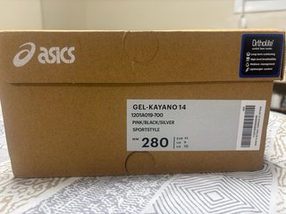 Asics Gel-Kayano 14 Pink/Black/Silver Talla 44