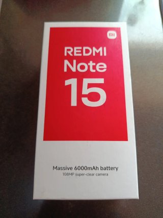 Xiaomi Redmi Note 15 - 6000mAh, 108MP