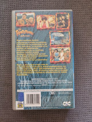 Película VHS Los Picapiedra The Flintstones