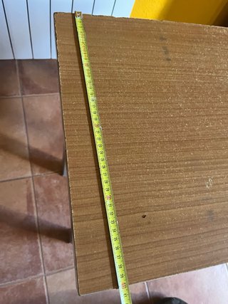 Mesa de cocina extensible madera para restaurar