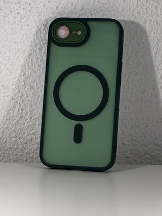 Funda iPhone 16 Verde Transparente