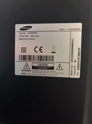 Televisor Samsung Negro