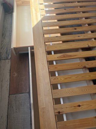 Cama Ikea 140cm con cajones