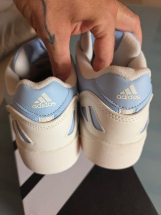 Adidas Mid City Low T42 Blanco Celeste Rosa