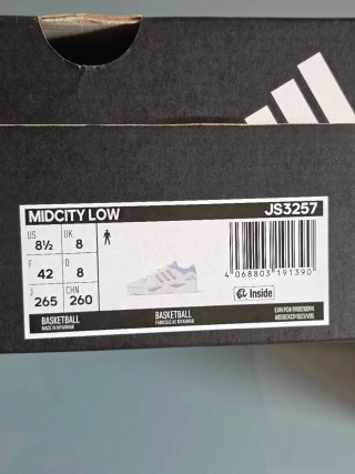 Adidas Mid City Low T42 Blanco Celeste Rosa