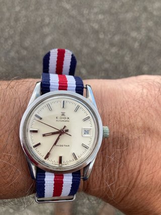 Reloj Edox Kingstar Automático Vintage