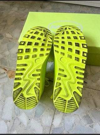 Zapatillas verde amarillo fluor