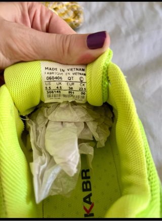 Zapatillas verde amarillo fluor