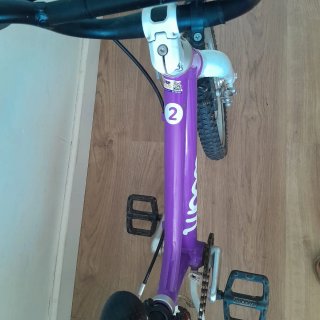 Bicicleta Woom 2 Infantil Morada