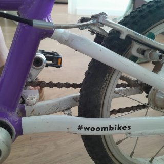 Bicicleta Woom 2 Infantil Morada