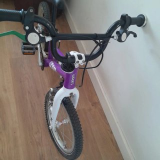 Bicicleta Woom 2 Infantil Morada