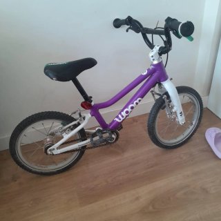 Bicicleta Woom 2 Infantil Morada