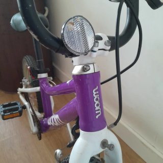 Bicicleta Woom 2 Infantil Morada