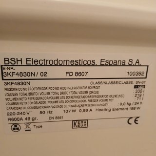 Cajón Congelador BALAY 3KF4830N