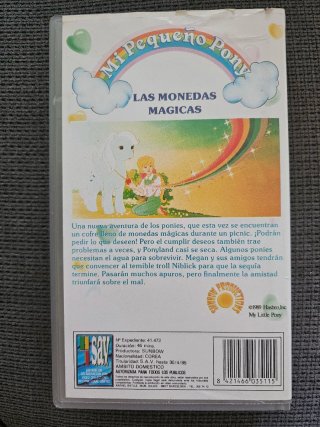 Mi Pequeño Pony VHS: Las monedas mágicas