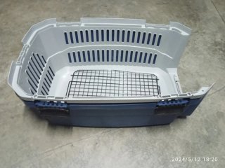 Transportín Con Ruedas Perro Muy Grande Azul/Blanc