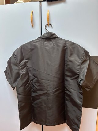 Camicia Footkorner nera, mai usata