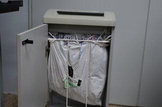 Destructora de papel HSM 108.2