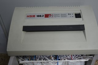 Destructora de papel HSM 108.2