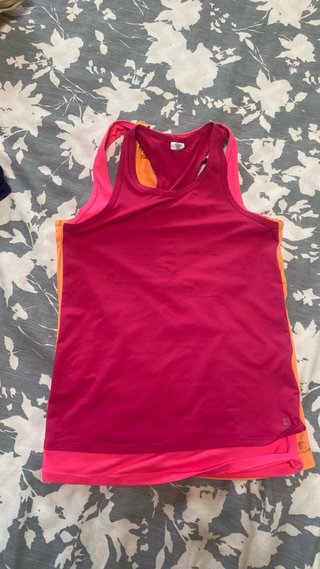3 Canotte sportive Decathlon