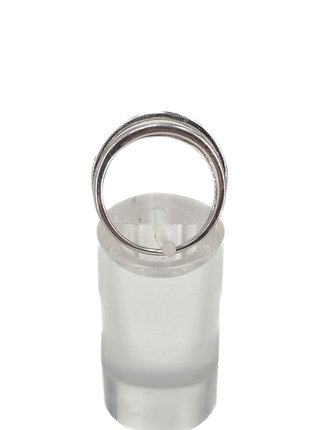 P15748JGA Anillo Oro Blanco 18K con Circonitas