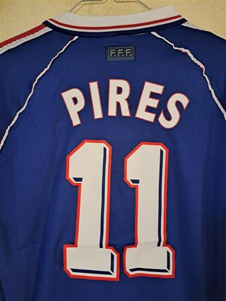 maglia Francia Pires mondiali 1998 tg. L world cup