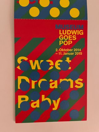 Lotto 3 cartoline Museum Ludwig Goes POP 2014-2015