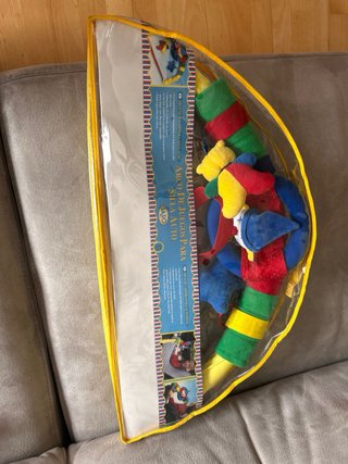 Juguete para silla de coche con peluches