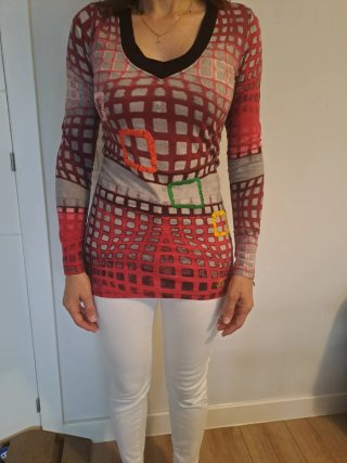 Camiseta Desigual Multicolor Talla S