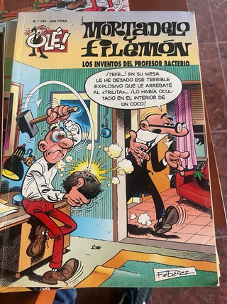 Tebeos mortadelo y filemon
