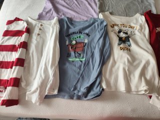 Lote 12 Camisetas Niños Variadas
