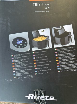 Ariete Airy Fryer XXL - Nueva a estrenar